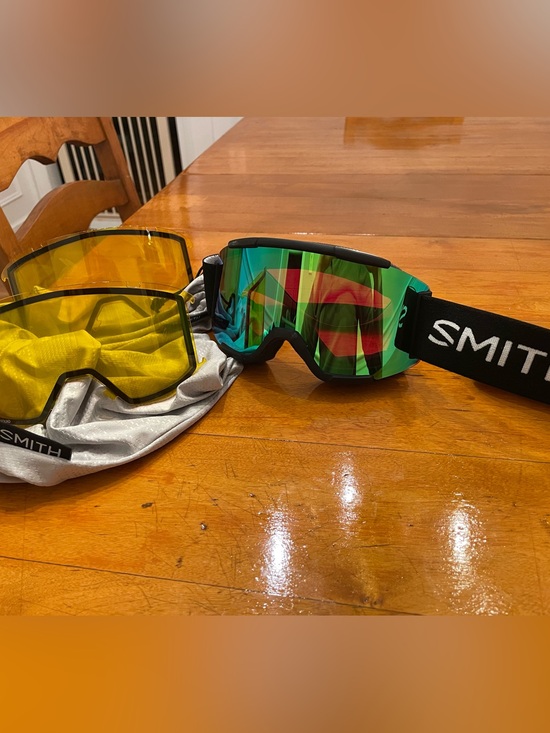 SMITH Other - SMITH SQUAD Ski Goggles With Extra Lenses And Bags